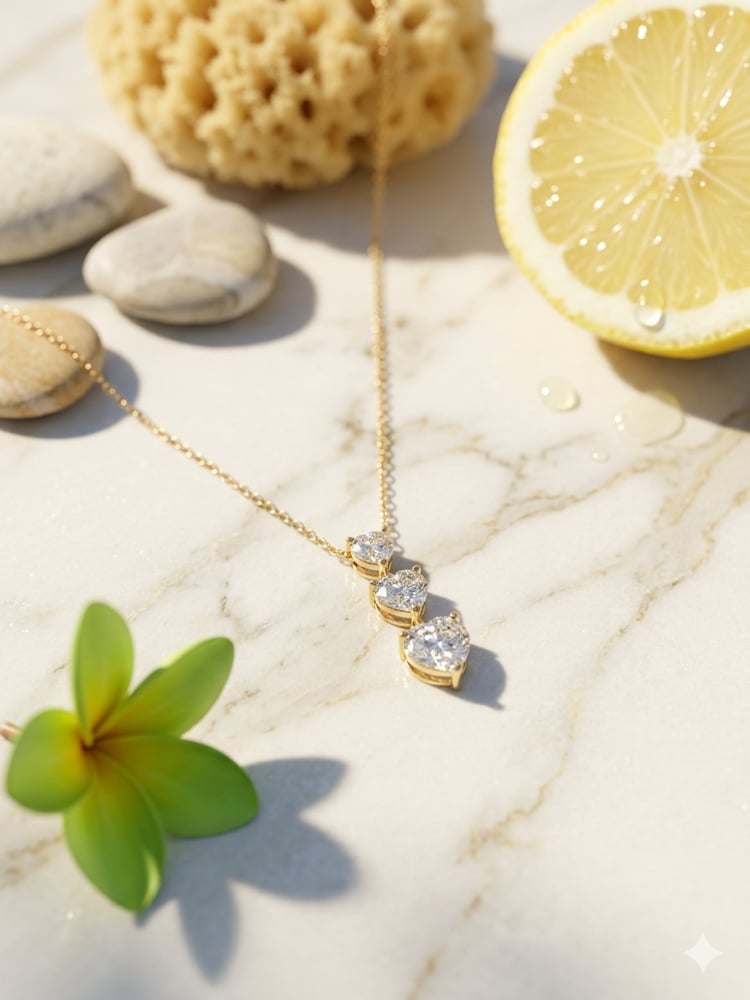 Collana tris cuori