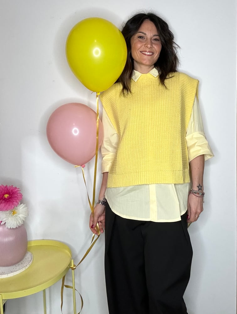 Gilet Lumina Giallo