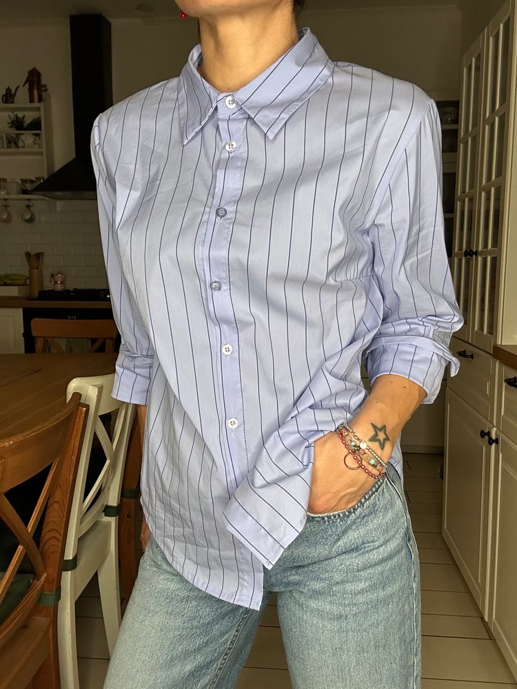Camicia a righe