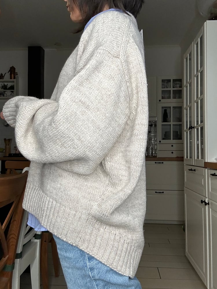Maglione beige Lumina